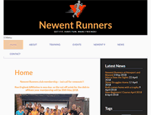 Tablet Screenshot of newentrunners.com